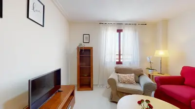 Una televisión o centro de entretenimiento en Edificio Galerias
