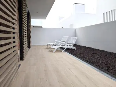 Un balcón o terraza de Casa del Tomate Azul