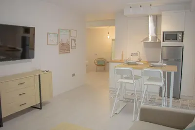 Una cocina o zona de cocina en LOFT GARRUCHA CENTER