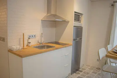 Una cocina o zona de cocina en LOFT GARRUCHA CENTER