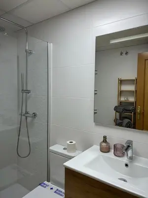 Un baño de Apartamento Costa Cálida II