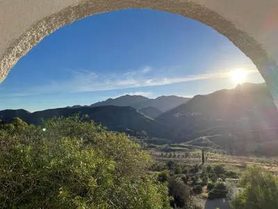 Paisaje cerca de esta villa