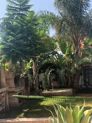 Jardín al aire libre en Dúplex con vistas panorámicas