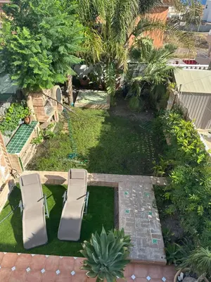 Jardín al aire libre en Dúplex con vistas panorámicas