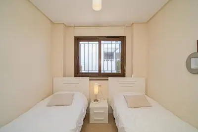 Cama o camas de una habitación en Orquidea