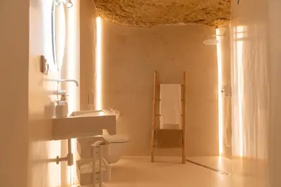 Un baño de La Casa Turquesa
