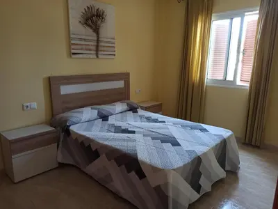 Cama o camas de una habitación en Thalassa Vera Apartment