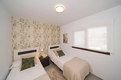 Cama o camas de una habitación en Dorval