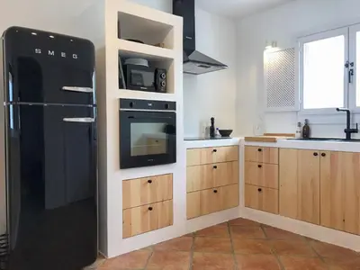 Una cocina o zona de cocina en Los Palmitos