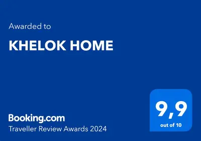 Certificado, premio, señal o documento que está expuesto en KHELOK HOME