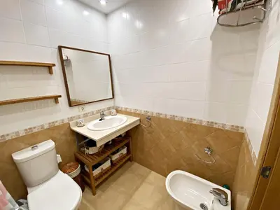 Un baño de Verazul Bajo - WiFi, jardin privado & parking