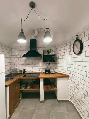 Una cocina o zona de cocina en La Madriguera Eco Caves 3