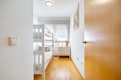 Cama o camas de una habitación en Apartamento El Castillo
