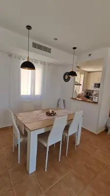Una cocina o zona de cocina en Espectacular Atico en Mojácar Playa