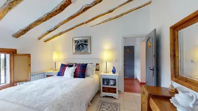 Cama o camas de una habitación en Casa Lucia
