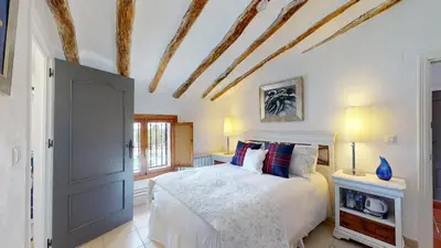 Cama o camas de una habitación en Casa Lucia