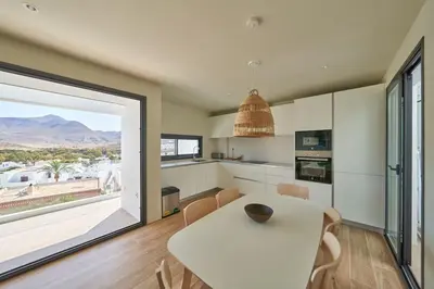 Una cocina o zona de cocina en Casa del Mar