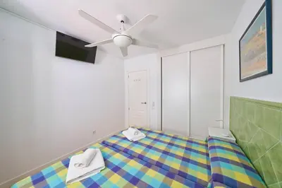 Cama o camas de una habitación en Majobeach