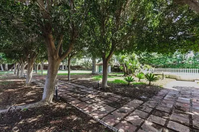 Jardín al aire libre en Cortijo EL LLANO