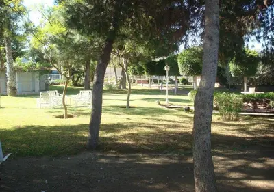 Jardín al aire libre en Cortijo EL LLANO