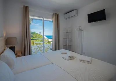 Cama o camas de una habitación en Apartamento de la Bahía 33