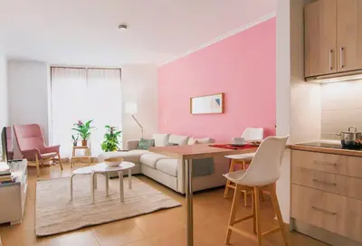 Una cocina o zona de cocina en Sentirse en casa lejos de casa. Apartamento 2.