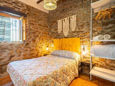 Cama o camas de una habitación en Chalet in Adra with Sea & Mountain Views