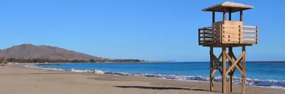 Plano de Bonito apto. Playa y piscina. Vera Playa
