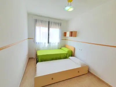 Cama o camas de una habitación en Vistas al mar, céntrico y junto a la Estación - by Aloha Palma
