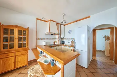 Una cocina o zona de cocina en Mirador de la Isleta