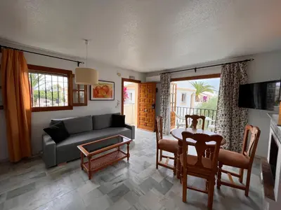 Zona de estar de Apartamento ESQUINA VERDE en Vera Coast