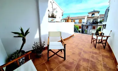 Un balcón o terraza de Apartamento 1 dormitorio VERAMAR 1 2ª línea de playa