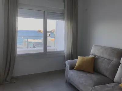 Zona de estar de Balcón del Mar