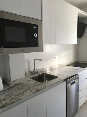Una cocina o zona de cocina en Balcón del Mar