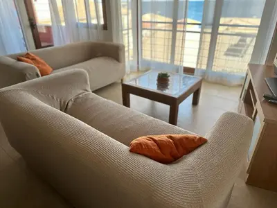 Zona de estar de LA GEODA vivienda vacacional turística 4hab