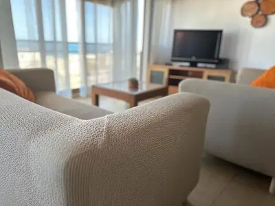Una televisión o centro de entretenimiento en LA GEODA vivienda vacacional turística 4hab