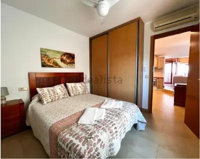 Cama o camas de una habitación en LA GEODA vivienda vacacional turística 4hab
