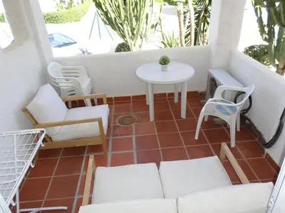 Zona de estar de MojacarProperty, Apto El Palmeral