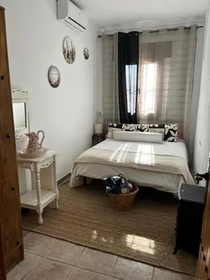 Cama o camas de una habitación en Cortijo Paulenca