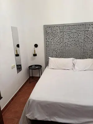 Cama o camas de una habitación en Cortijo Paulenca