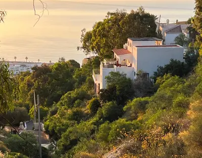 Paisaje cerca de esta villa