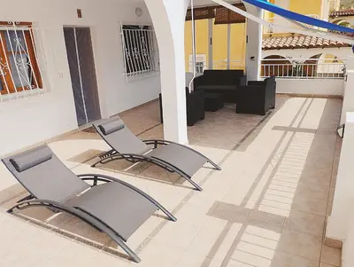 Zona de estar de RESIDENCIA TORTUGA MORA