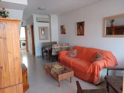 Zona de estar de La Diosa Gaia in San Juan de los Terreros