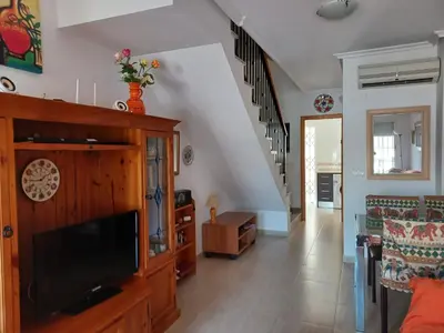 Zona de estar de La Diosa Gaia in San Juan de los Terreros