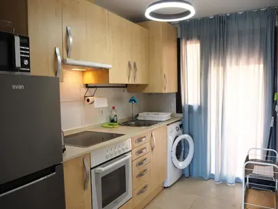 Una cocina o zona de cocina en Villa Marina BA3