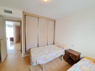 Cama o camas de una habitación en Ático Puerto y Playa Garrucha