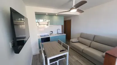 Una cocina o zona de cocina en Luna Almerimar Golf