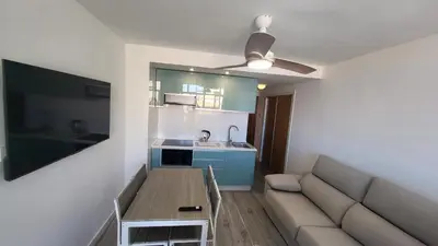 Una cocina o zona de cocina en Luna Almerimar Golf