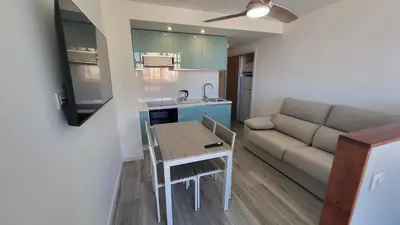 Una cocina o zona de cocina en Luna Almerimar Golf
