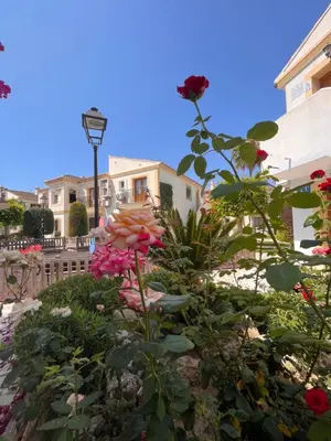 Jardín al aire libre en Rosie Apart en Vera Costa- cerca de la playa